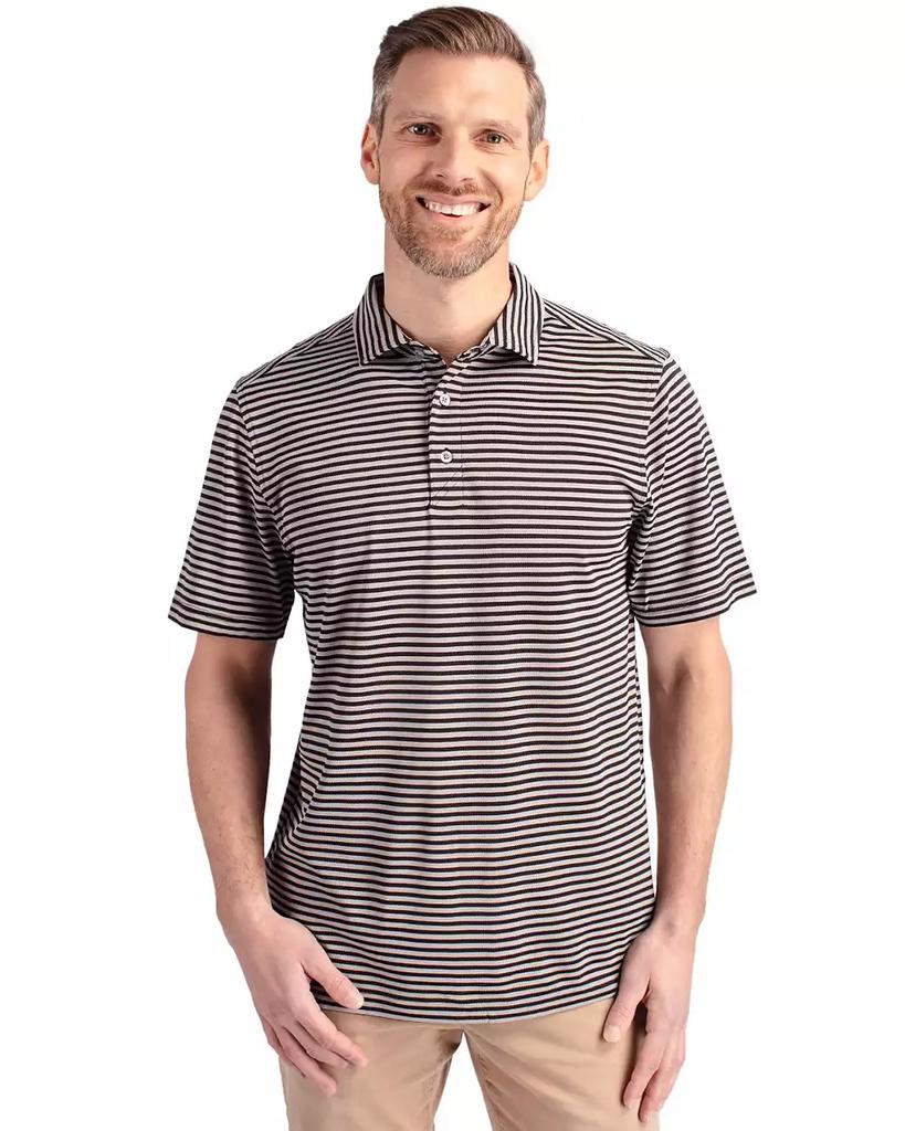 Polo à manches courtes rayé piqué Virtue pour homme image 2