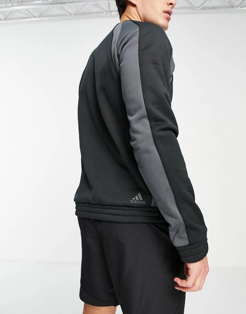 商品Adidas|adidas Basketball x Harden sweatshirt in black and grey,价格¥369,第2张图片详细描述