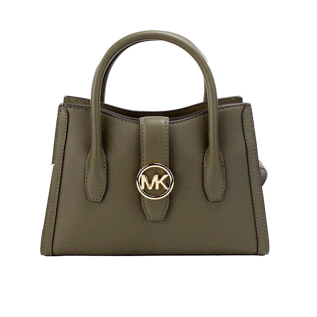 商品Michael Kors|Michael Kors Gabby Small  Faux Leather Top Zip Satchel Crossbody Women's Bag,价格¥1958,第1张图片