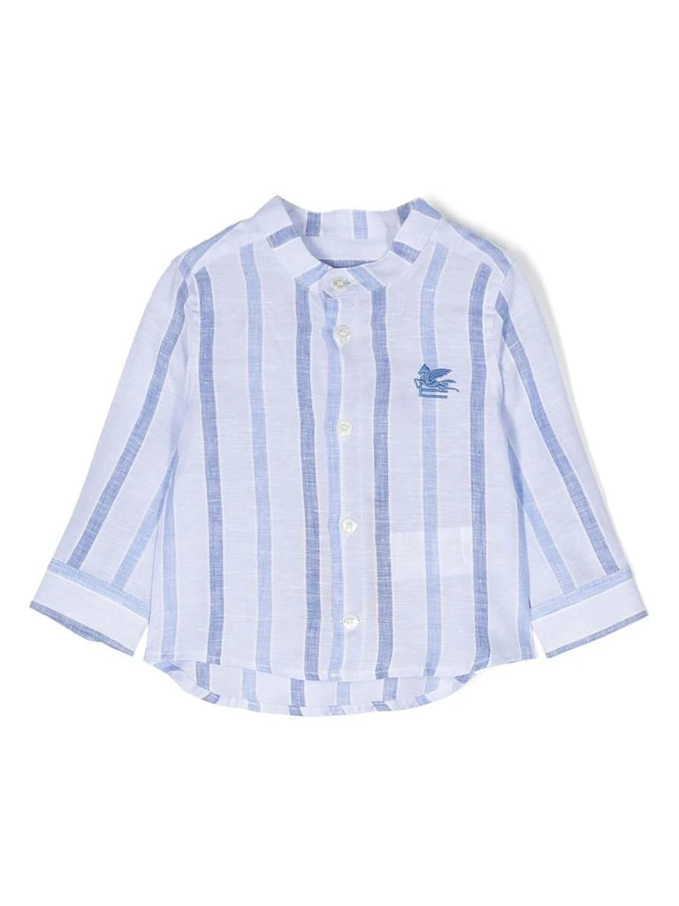 商品ETRO|Shirts Clear Blue,价格¥1374,第1张图片