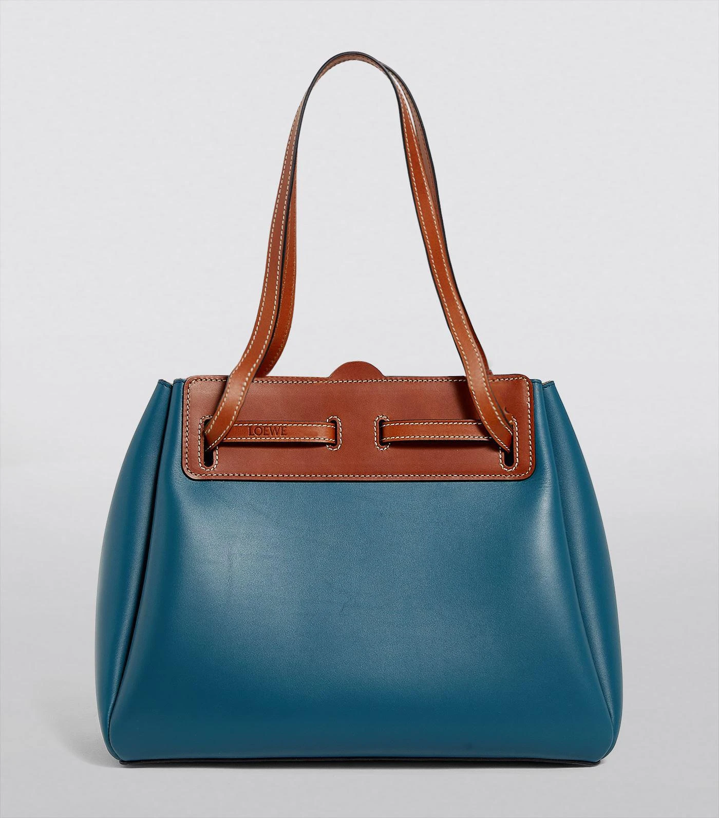 商品Loewe|Leather Lazo Top Handle Bag,价格¥15123,第4张图片详细描述