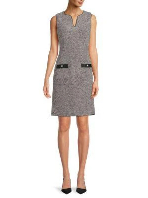 商品Karl Lagerfeld Paris|Jacquard Sheath Dress,价格¥301,第1张图片