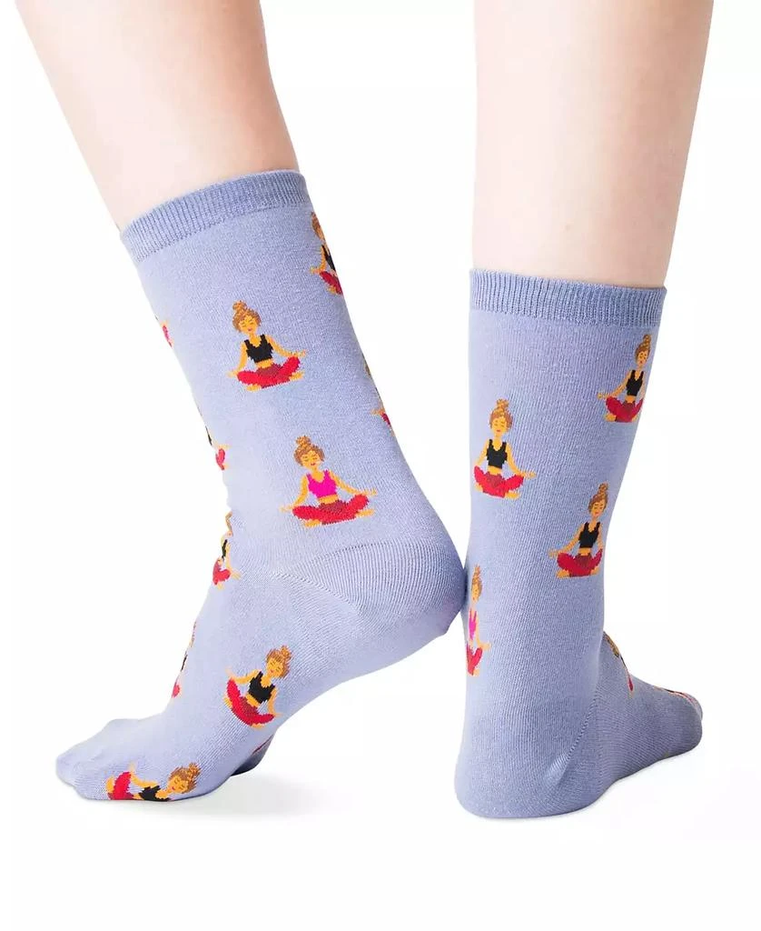 商品Hot Sox|Women's Meditation Crew Socks,价格¥68,第4张图片详细描述