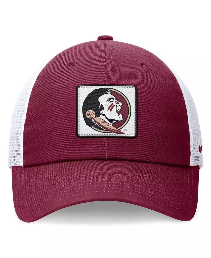 商品NIKE|Men's Garnet/White Florida State Seminoles Primetime Club Trucker Adjustable Hat,价格¥209,第3张图片详细描述