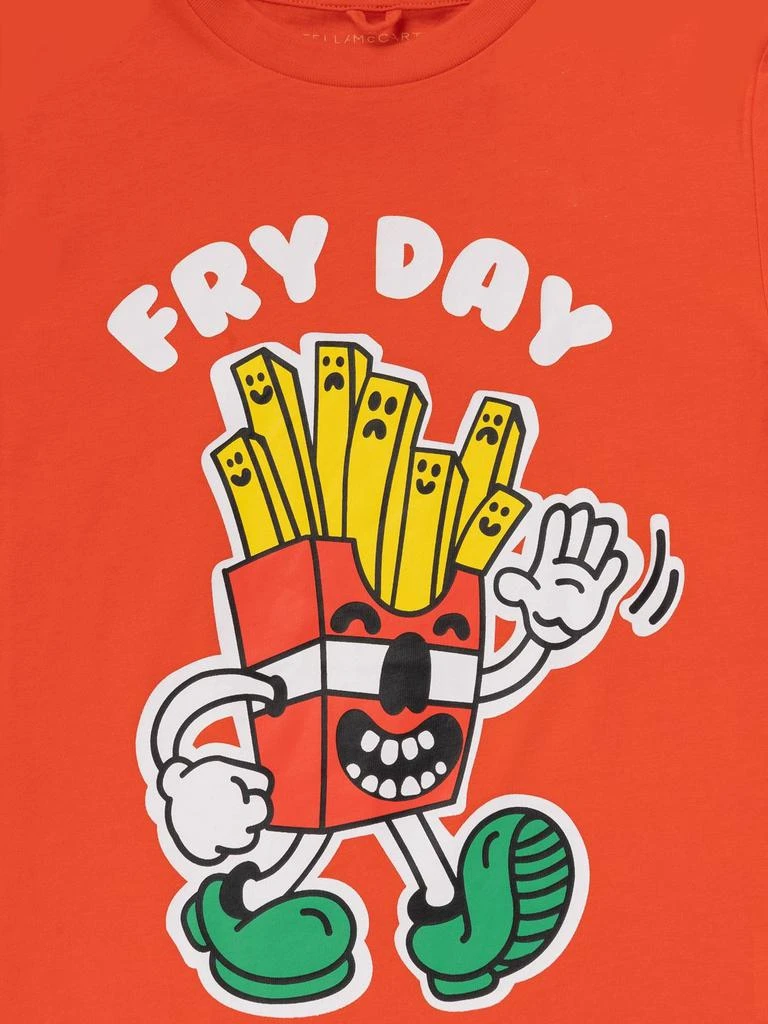 商品Stella McCartney|Fry Day Print Organic Cotton T-shirt,价格¥348,第1张图片