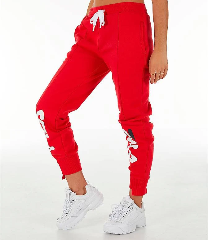 商品Fila|Women's Fila Alessia Reconstructed Fleece Jogger Sweatpants,价格¥226,第4张图片详细描述