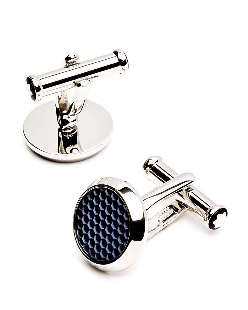 商品MontBlanc|Lacquer Inlay Round Cufflinks,价格¥2544,第1张图片