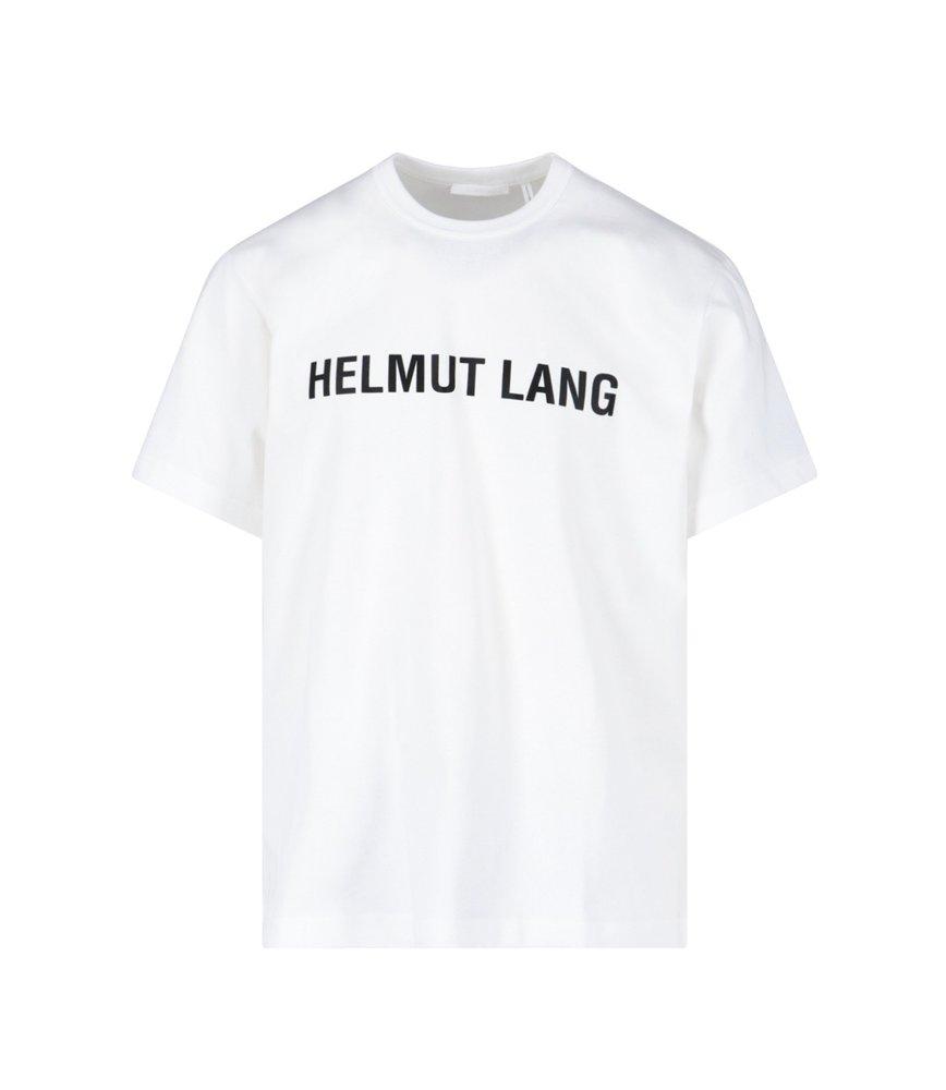 Helmut Lang Logo Printed Crewneck T-Shirt商品第1张图片规格展示