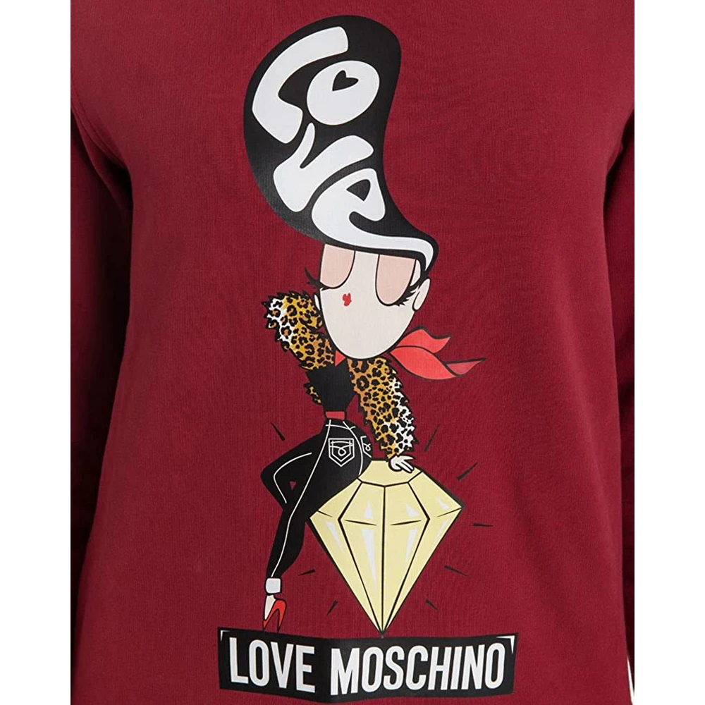 MOSCHINO 红色女士卫衣/帽衫 W631303-E1861-P13 商品