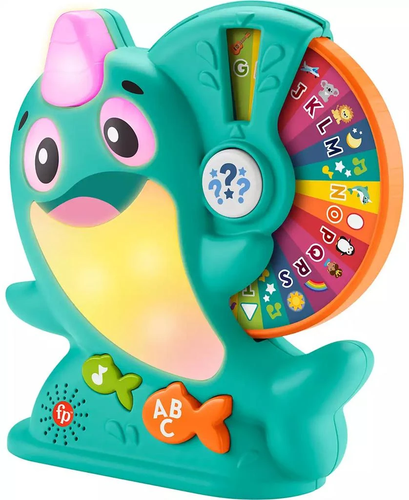 商品Fisher Price|Linkimals Narwhal Interactive Electronic Learning Toy,价格¥163,第2张图片详细描述