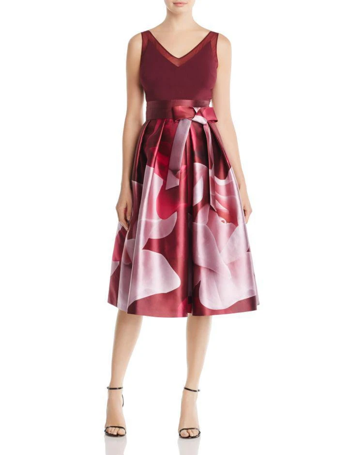商品Ted Baker London|玫瑰派对中长裙 - 100% 独家贩售,价格¥2115,第1张图片