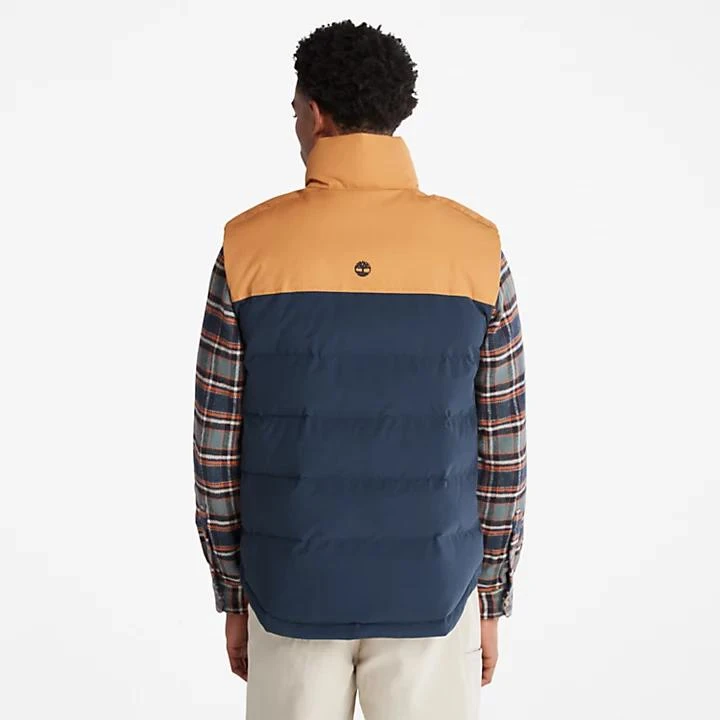 商品Timberland|Welch Mountain Puffer Vest for Men in Navy,价格¥1160,第2张图片详细描述