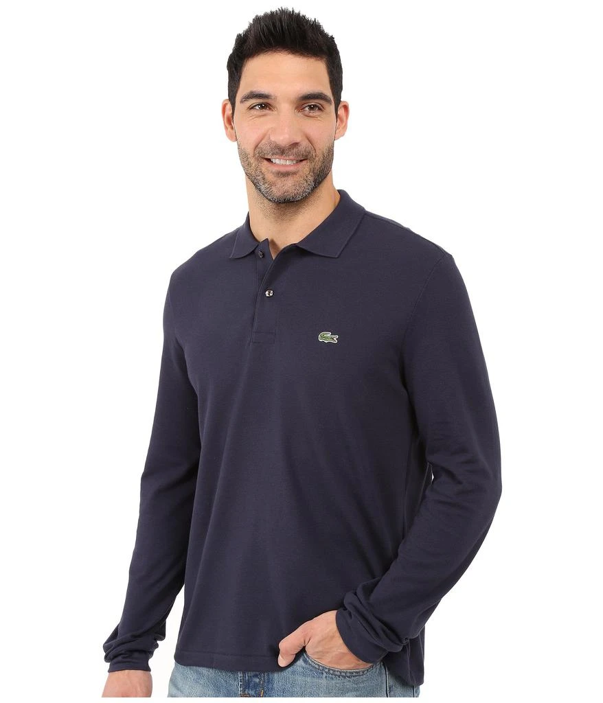 商品Lacoste|Lacoste L/S Classic Pique Polo衫,价格¥737,第2张图片详细描述