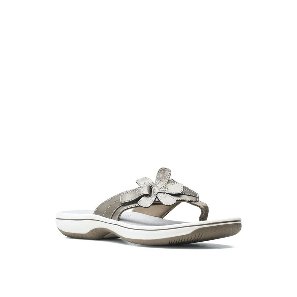 商品Clarks|Women's Cloudsteppers Brinkley Flora Sandals,价格¥303,第1张图片