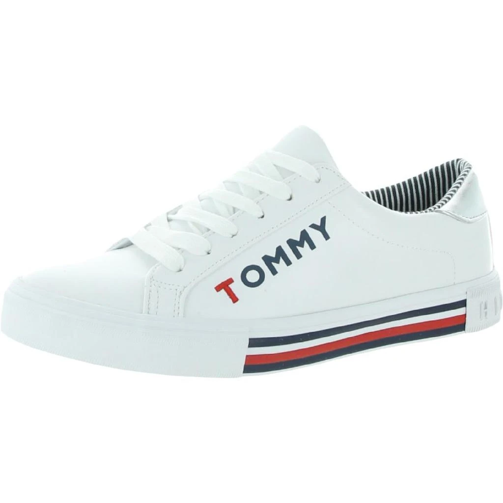 商品Tommy Hilfiger|Tommy Hilfiger Womens Kery Faux Leather Lifestyle Casual and Fashion Sneakers,价格¥239,第1张图片