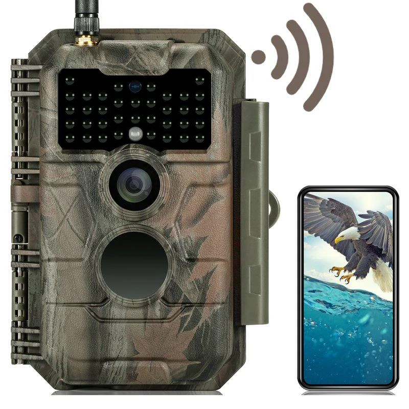 商品GardePro|E6 Camo WiFi 24MP 1296P Outdoor Trail And Game Camera,价格¥602,第1张图片