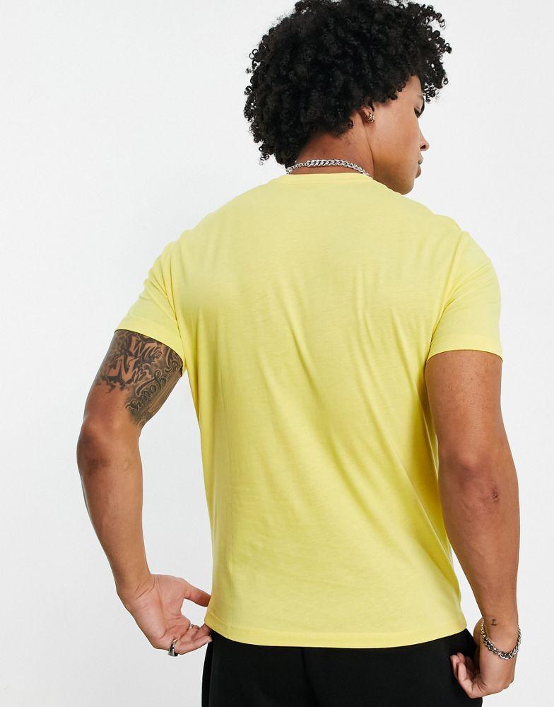 Armani Exchange x Smiley Face t-shirt in yellow商品第2张图片规格展示