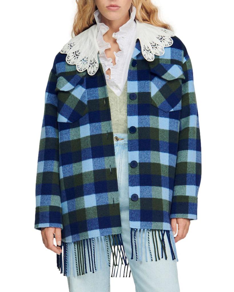 Claira Plaid Shirt Jacket商品第1张图片规格展示