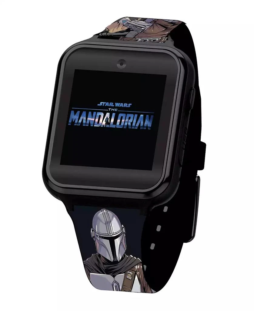 商品Star Wars|Children's Mandalorian Gray Silicone Smart Watch 38mm,价格¥277,第2张图片详细描述