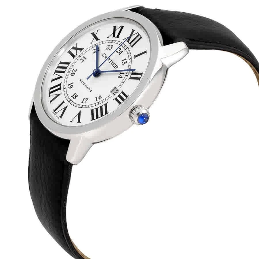 商品Cartier|Ronde Solo Automatic Silvered Opaline Dial Men's Watch WSRN0022,价格¥31088,第2张图片详细描述