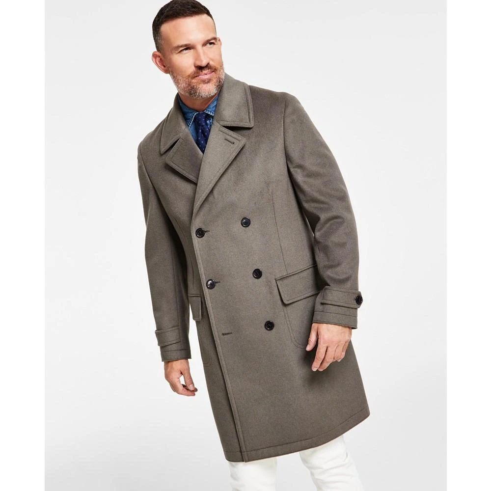 商品Ralph Lauren|Men's Classic-Fit Double Breasted Lumber Peacoat,价格¥564,第3张图片详细描述