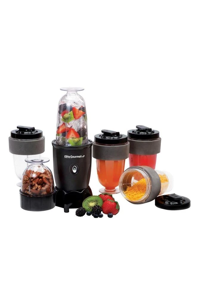 商品MAXI-MATIC|Elite Cuisine EPB-1800A 17 Piece Personal Drink Blender,价格¥410,第1张图片