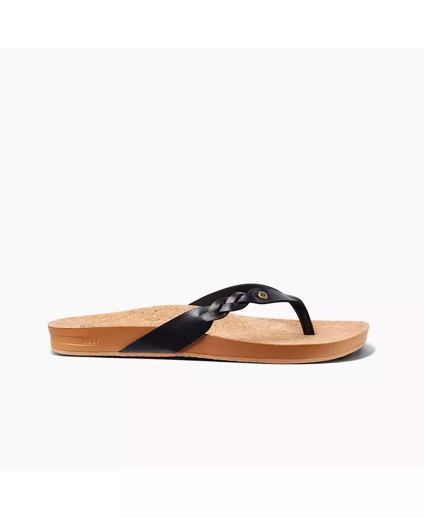 商品Reef|Women's Cushion Court Twist Flip Flop Sandal,价格¥375,第2张图片详细描述