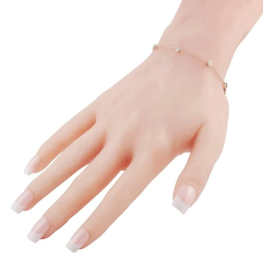 商品LB Exclusive|14K Rose Gold 0.55 ct Diamond Bracelet,价格¥5392,第2张图片详细描述