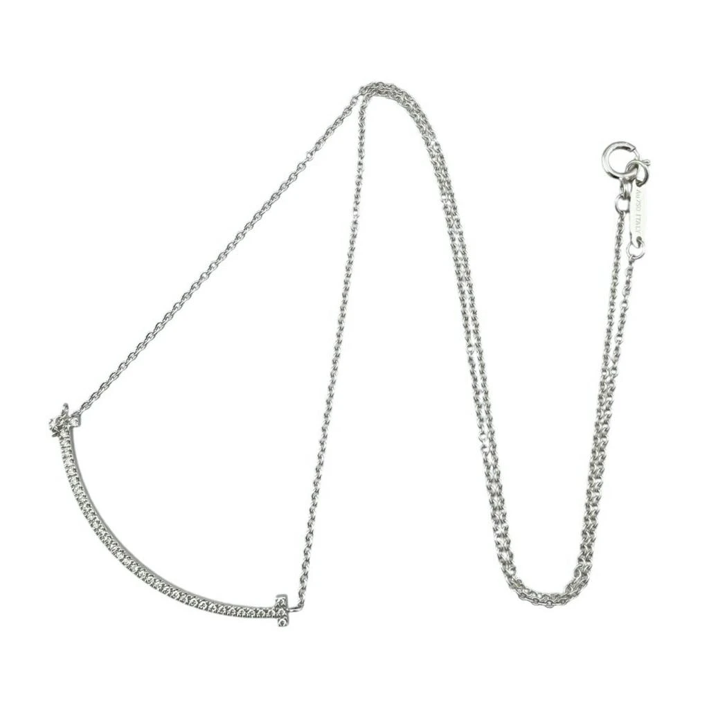 商品[二手商品] Tiffany & Co.|T Smile  gold Necklace Jewelry (Pre-Owned),价格¥31318,第1张图片