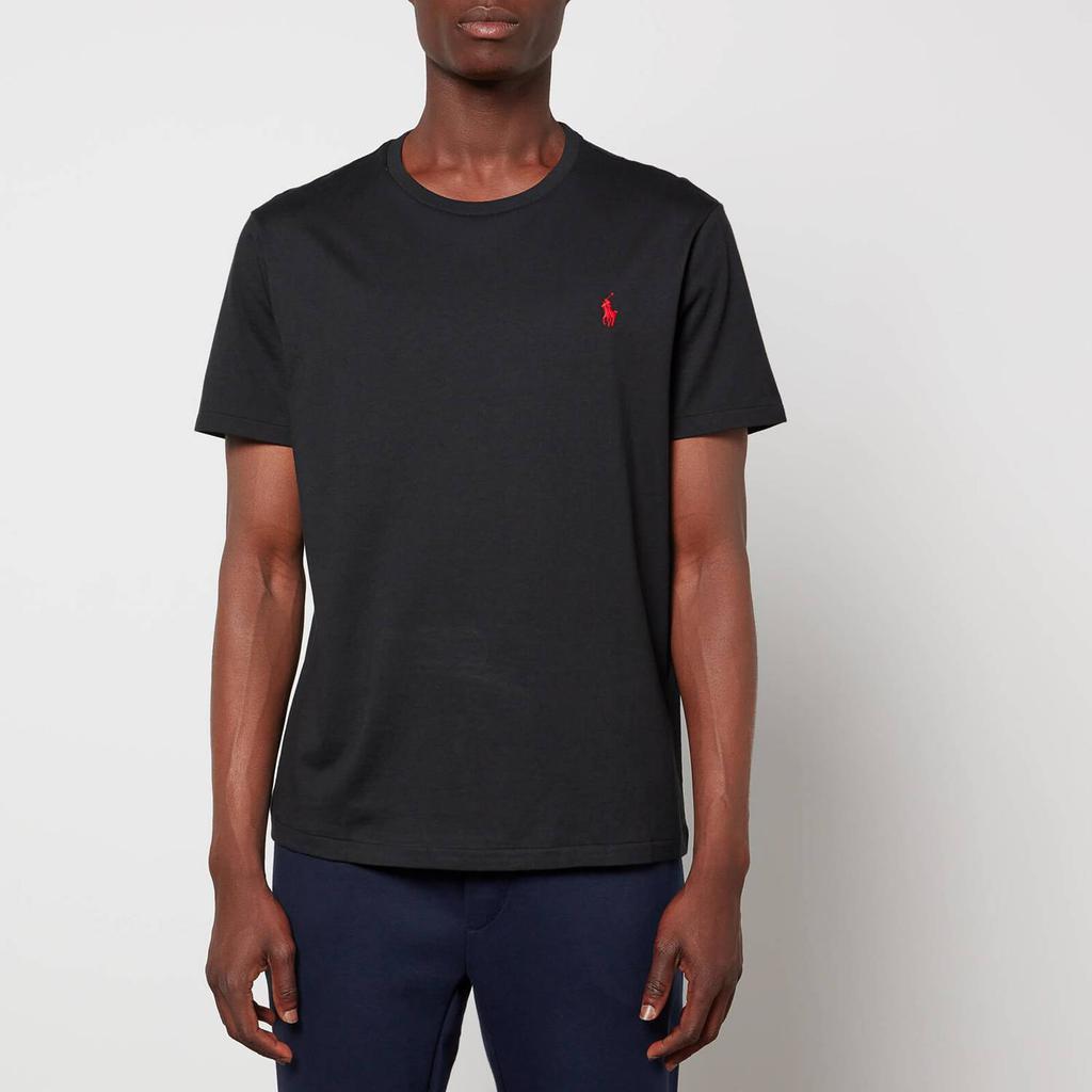 商品Ralph Lauren|Polo Ralph Lauren Men's Custom Slim Fit Crewneck T-Shirt - RL Black,价格¥454,第1张图片