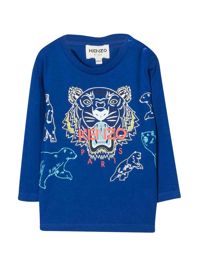 商品Kenzo|Kenzo Kids Blue T,价格¥686,第1张图片