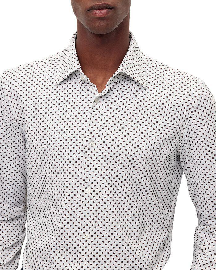 商品Hugo Boss|Hank Kent Slim Fit Printed Long Sleeve Shirt,价格¥681,第5张图片详细描述
