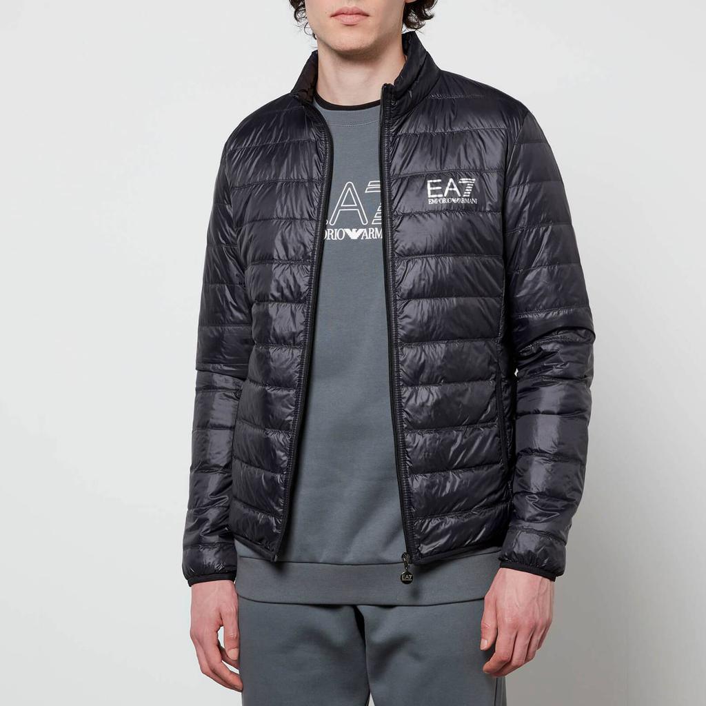 商品EA7|EA7 Men's Core Identity Lightweight Packable Jacket - Black,价格¥1337,第1张图片