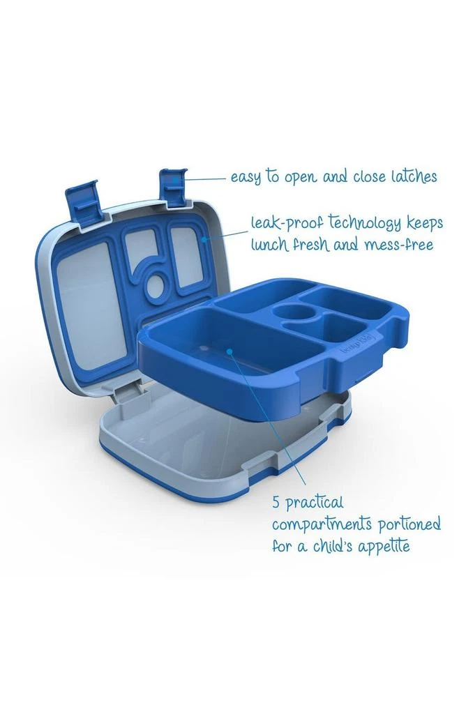 商品BENTGO|Kids Leakproof Lunch Box - Blue,价格¥189,第4张图片详细描述