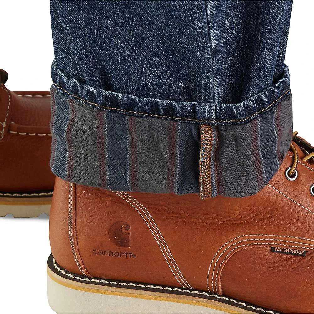 商品Carhartt|Carhartt Men's Relaxed Fit Flannel-Lined 5 Pocket Jean,价格¥450,第2张图片详细描述