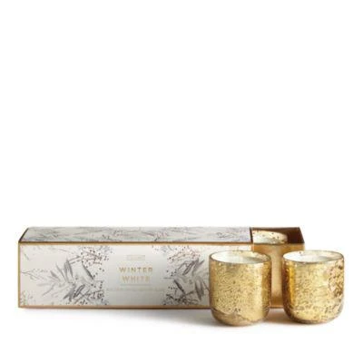 商品Illume|Winter White Mini 3-Piece Mercury Candle Set,价格¥247,第1张图片