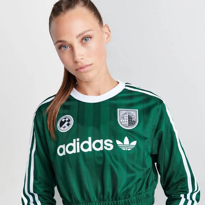 Women's adidas Originals Long-Sleeve Crop T-Shirt 商品