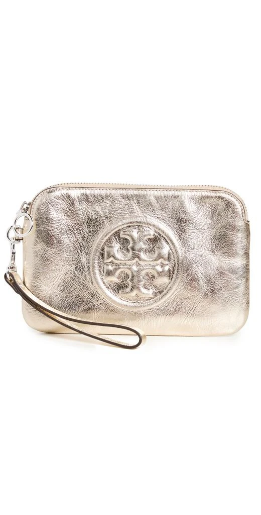 商品Tory Burch|Tory Burch Perry Bombe 金属色腕带包,价格¥884,第1张图片