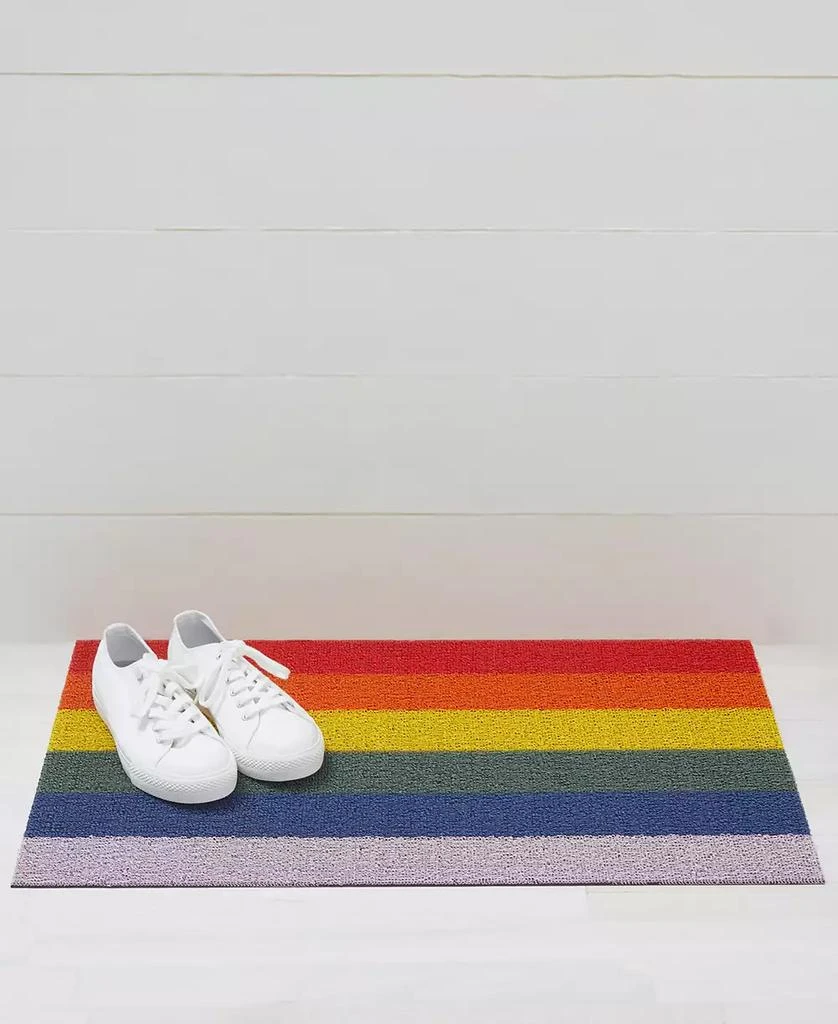 商品Chilewich|Pride Stripe Shag Doormat, 18''x 28'',价格¥482,第2张图片详细描述