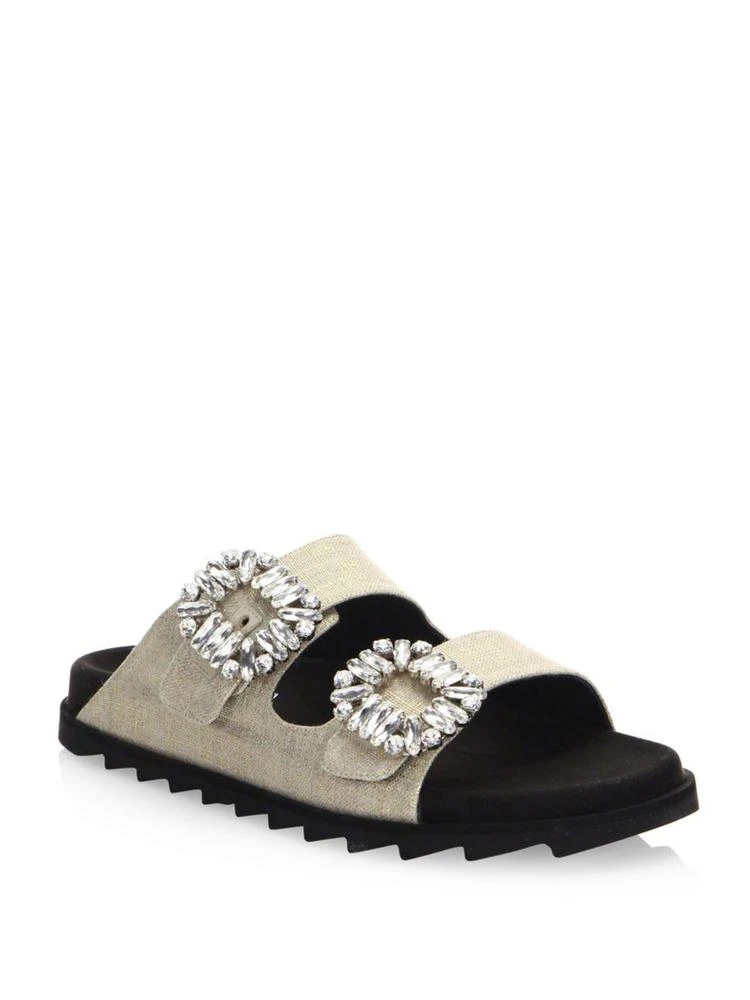 商品Roger Vivier|Double-Strap Buckle Sandals,价格¥9276,第1张图片
