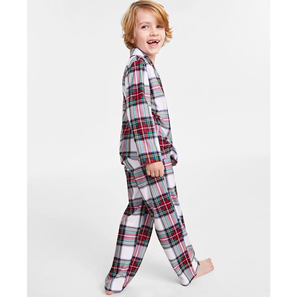 Matching Kids Stewart Plaid Pajama Set, Created for Macy's 商品
