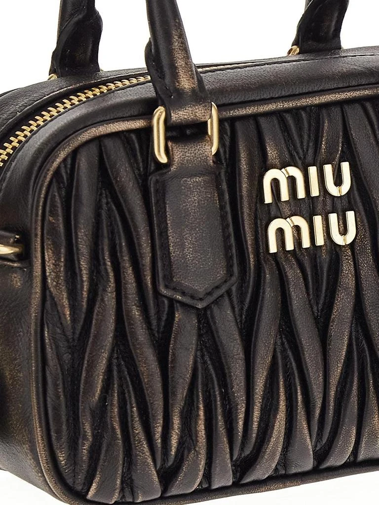 商品Miu Miu|Matelassé Nappa Leather Top-Handles Bag,价格¥15324,第4张图片详细描述