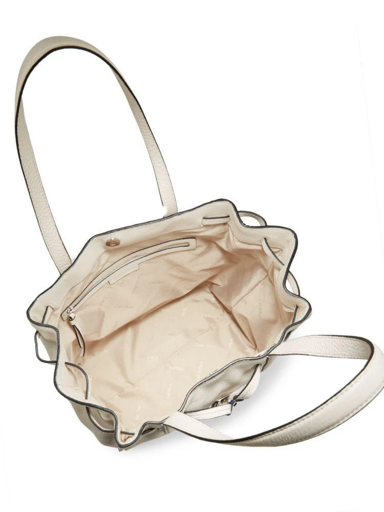 商品Calvin Klein|Large Drawstring Tote,价格¥627,第3张图片详细描述