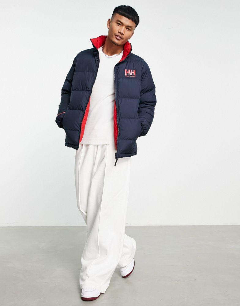 Helly Hansen Urban Reversible jacket in navy/red商品第4张图片规格展示