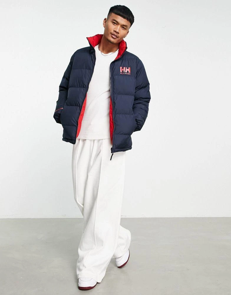 商品Helly Hansen|Helly Hansen Urban Reversible jacket in navy/red,价格¥826,第4张图片详细描述