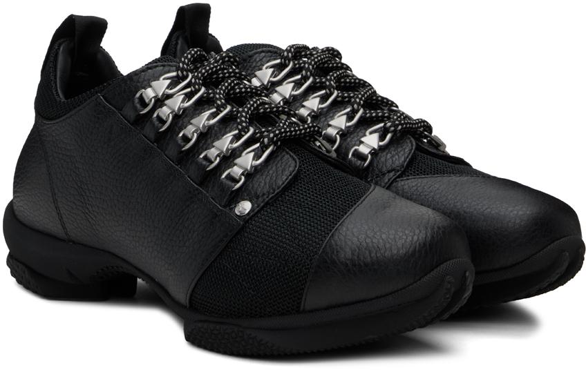 Kiko Kostadinov Black Knox Lace-Up Sneakers - Business