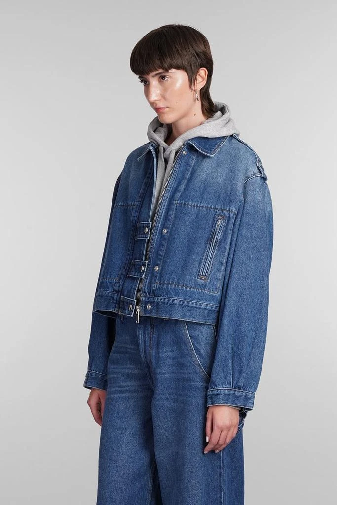 商品Isabel Marant Étoile|Isabel Marant Étoile Julie Denim Jackets in Blue,价格¥3526,第4张图片详细描述