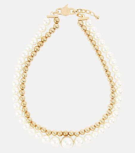 商品Miu Miu|Faux pearl necklace,价格¥8479,第1张图片