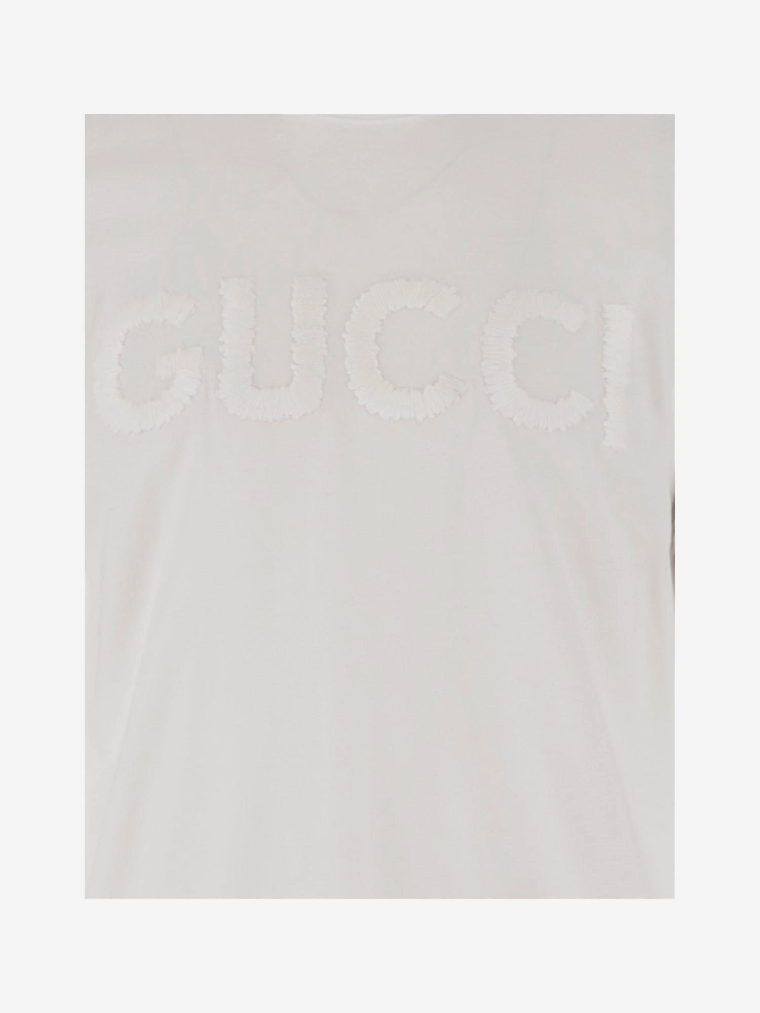 商品Gucci|Gucci 男士T恤 796395XJG5E9692 白色,价格¥4637,第4张图片详细描述