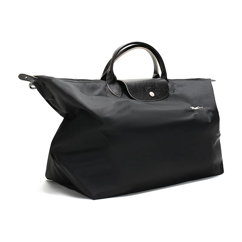 商品[国内直发] Longchamp|Longchamp/珑骧 新款奢侈品 女士尼龙手提包饺子包 黑色织物短柄可折叠手提包礼物送女友 黑色L1624 619 001 常规,价格¥637,第4张图片详细描述